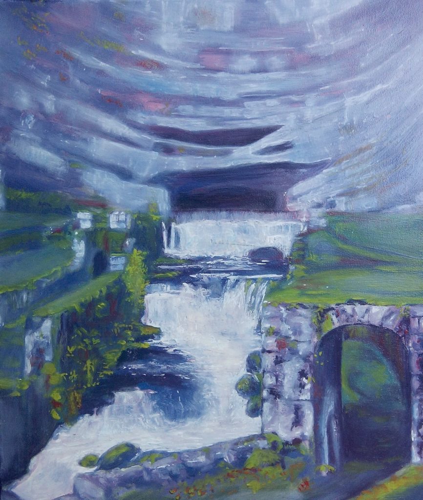 La Source de la Loue, peinture