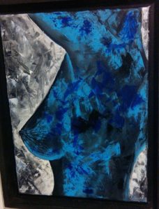 Acrylique d'une artiste de Besançon et du pays de Courbet