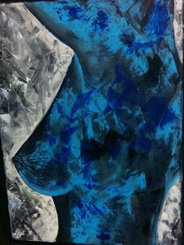 Acrylique d'une artiste de Besançon et du pays de Courbet